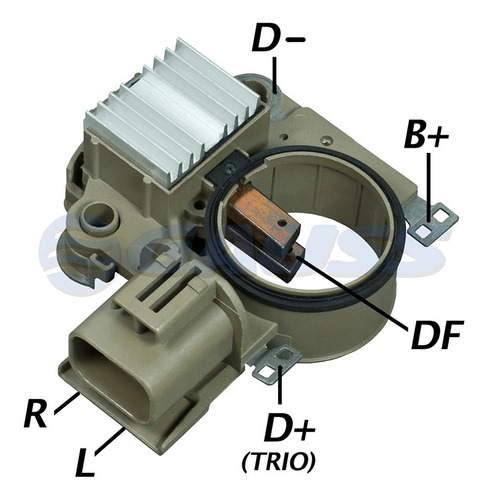 Regulador Alternador Mitsubishi Canter 24v.