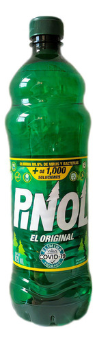 Caja De Limpiador Pinol Regular Con 12 Botellas De 828 Ml
