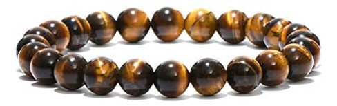 Cuentas De Piedra Natural, 100 Piezas De 0315 In, Ojo De De