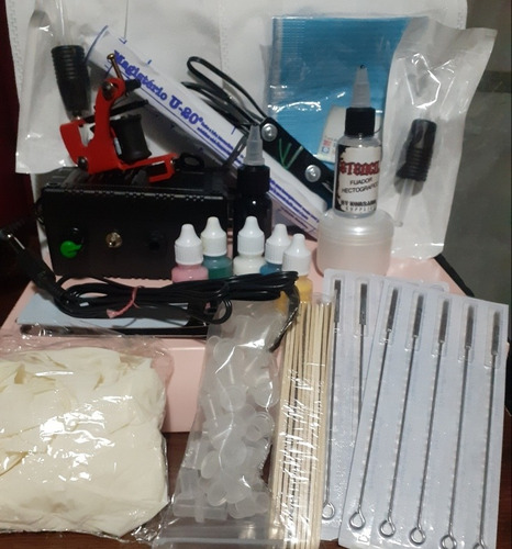 Kit Tattoo Nacional Principiante Envio Gratis ***completo***