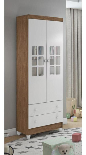 Imagem 3 de 7 de Quarto De Bebê Completo Lara Berço + Guarda Roupa 2 Portas E