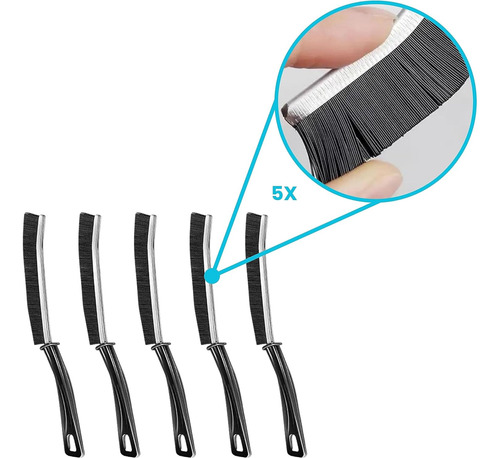 5 Cepillos De Limpieza De Huecos, Herramienta Multifuncional