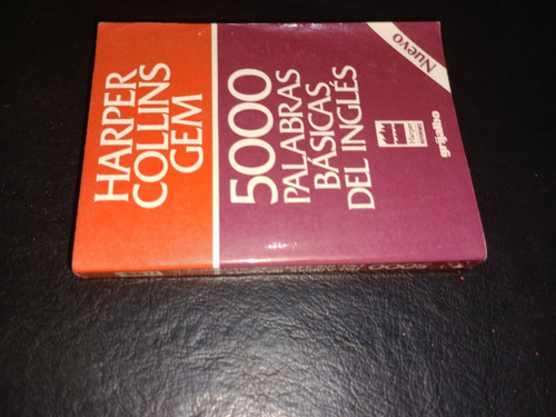 5000 Palabras Básicas Del Inglés Harper Collins Gem