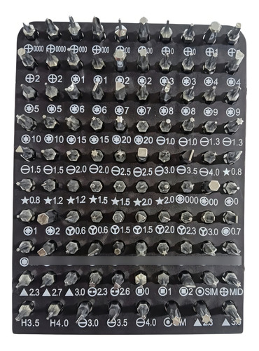 Kit Destornilladores Herramientas Precisión Celular 115 Pzs
