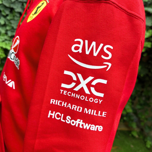 Sudadera Hoodie Ferrari Hamilton Leclerc Team Xxl Formula 1