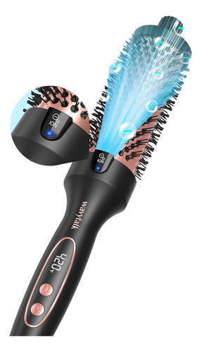 Cepillo Térmico Wavytalk, 1.5 PuLG, Cerámica, 5 Temperaturas