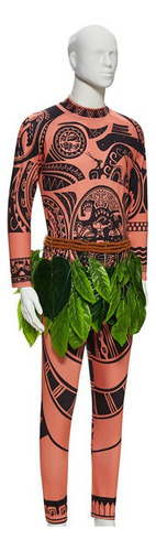 Disfraz De Maui Moana Adulto Niño Cosplay Para Halloween