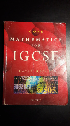 Core Mathematics For Igcse David Rayner