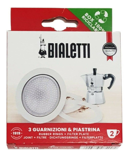 Bialetti 0800002 - Filtro De Café Para Cafetera