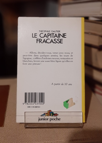 Libro Theophile Gautier Le Capitaine Fracasse Lito - Paris (Usado)