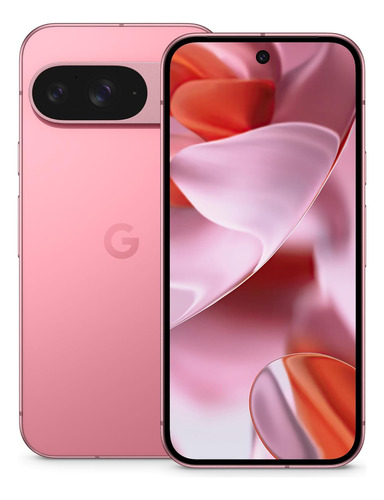 Google Pixel 9 Color Rosa Peonía, 128gb + 12gb Dual Sim Desbloqueado Con Gemini, Sistema De Cámara Trasera Doble, Batería De 24 Horas.