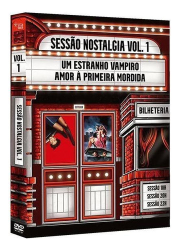 Box Dvd Nostalgia 1 Estranho Vampiro + Amor Primeira Mordida