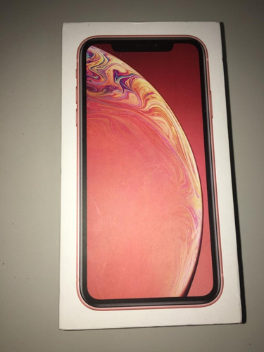 Caixa Do iPhone XR Da Cor Coral