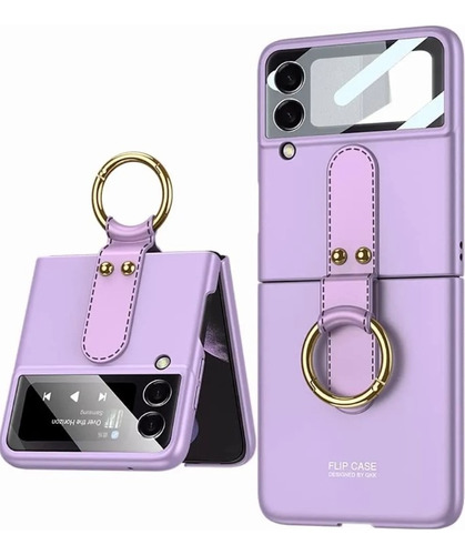 Funda Anillo Cámara Protectora Para Samsung Galaxy Z Flip 3