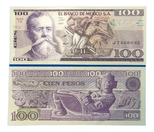 Billete 100 Pesos M xico Carranza Colecci n Antiguo Historia Meses billete-100-pesos-m-xico-carranza-colecci-n-antiguo-historia-meses