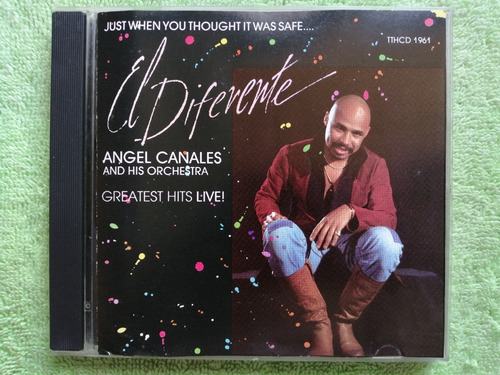 Eam Cd Angel Canales Greatest Hits Live 1991 El Diferente 