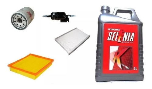 Kit Filtros+aceite 5w30 Selenia Fiat Siena Fire Etorque 16v