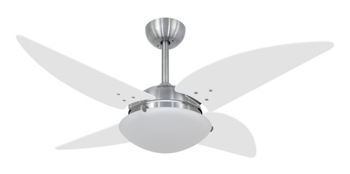 Ventilador De Teto Volare Escovado Vd300 Quad Branco