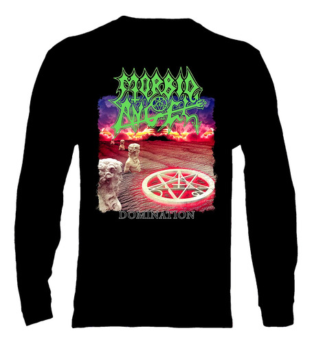 Polera Manga Larga Morbid Angel - Ver 16 - Domination