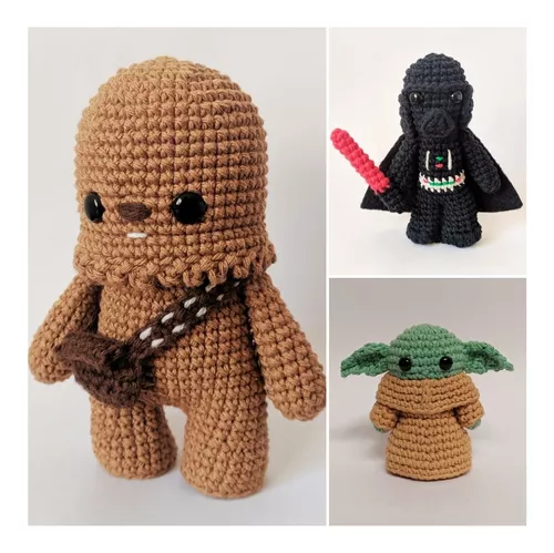 Bichos de pelúcia Watto e peluches Chewbacca Yoda Star Wars, boneca de  pelúcia, png