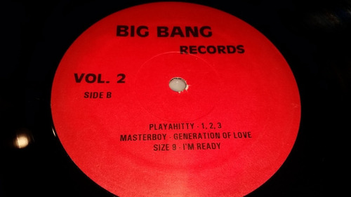 Big Band Records Vol2 Vinilo Maxis Muy Buen Estado Tapa Negr