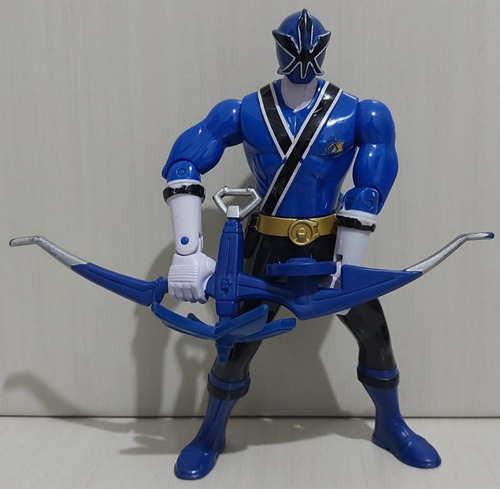 Pawer Rangers Azul E Vermelho Super Samurai Bandai (Usado)