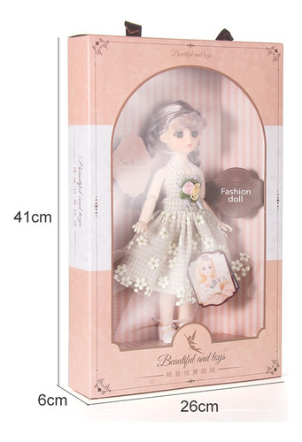 Muñeca Niña Caja De Regalo De Juguete Princesa Muñeca A