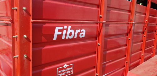 Acoplado Jaula Tecnar Tjm4000 De Fibra De Vidrio Nuevo
