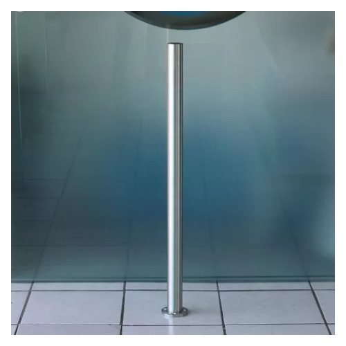 3 Postes 1.0 M Acero Inoxidable Para Barandal Satinado
