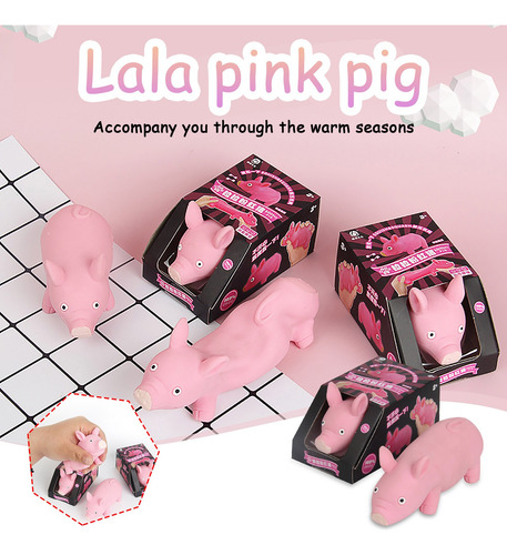 Juguete De Descompresión G Cute Pig Stretch Pinch Restore Pi