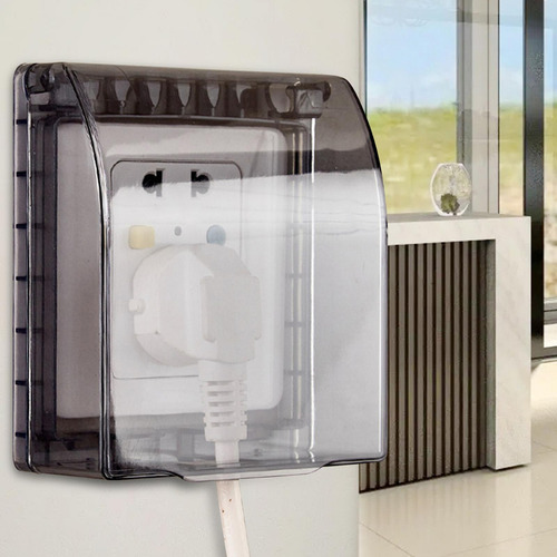Cubierta De Toma De Corriente Eléctrica Para El Hogar, E