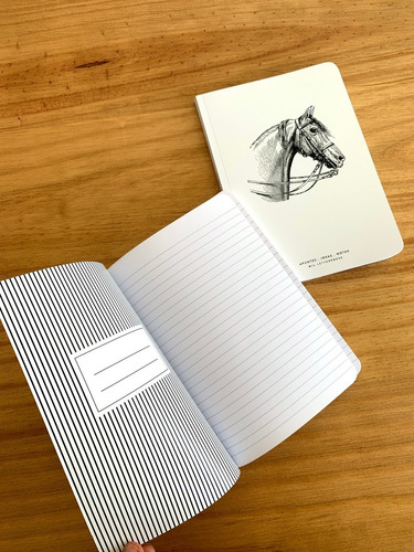 Cuaderno Rayado Caballo A5 - Mil Letterpress