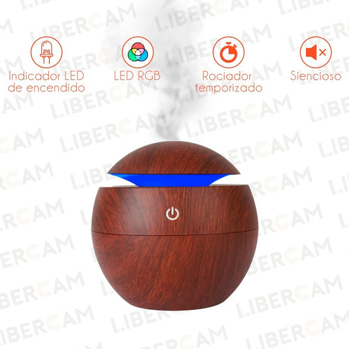Humidificador Aire Vaporizador Aromaterapia Saludable C Usb