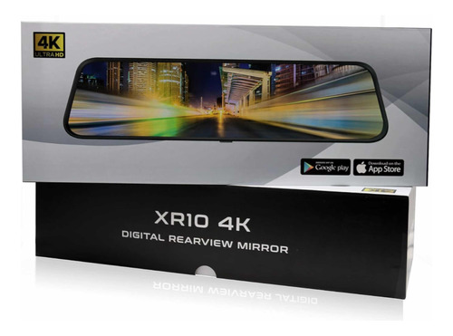 Acumen Xr10 4k Dashcam 12 Espejo Touchscreen Cámara Testigo