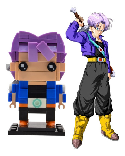 Figura Para Armar De Trunks Del Futuro De Dragon Ball