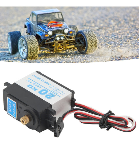 20kg Rc Digital Servo Servo De Alta Velocidad Para 1/8 1/10
