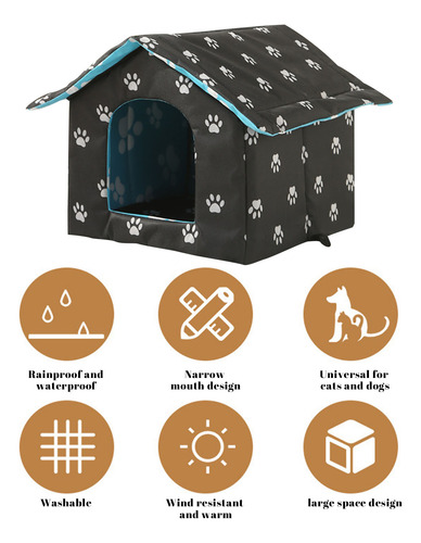 (m-sp) House Casas Cueva Impermeables De Invierno Para Exter