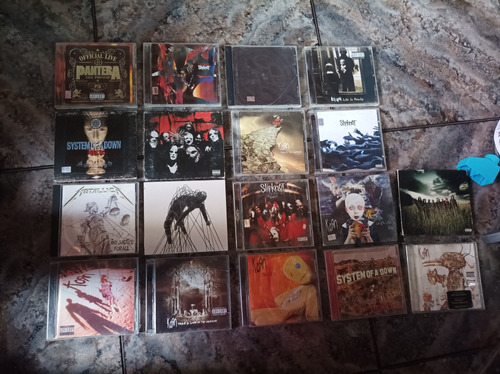 Coleccion Cd Originales Korn Pantera Systrm Of A Down, Y++