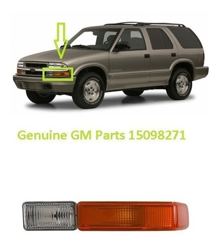 Cocuyo Izquierdo Lh Lado Piloto Blazer 2001 Nuevo Gm15098271