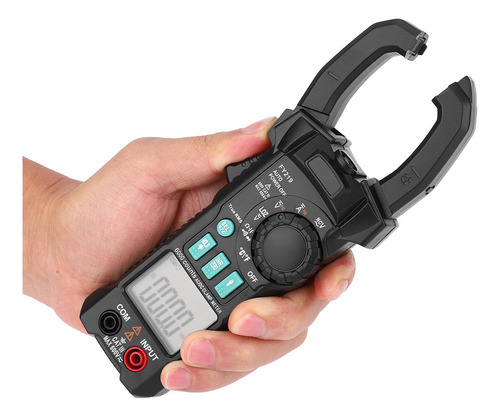 Pinza Amperimétrica Digital Fy219 De Doble Pantalla Portátil