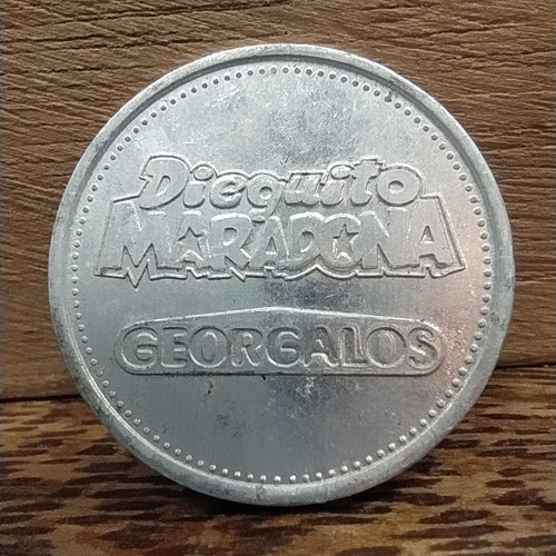Ficha/token Georgalos Dieguito Maradona Festejo (Usado)