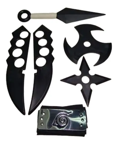 Kunai Naruto Cuchillo Aldea Cosplay Accesorio Juguete Ninja