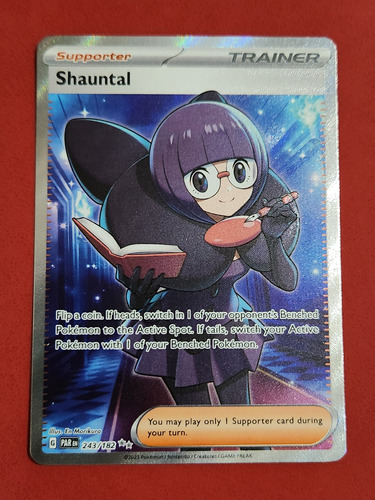 Pokemon Tcg Shauntal 243/182 Full Art Fa Paradox Rift