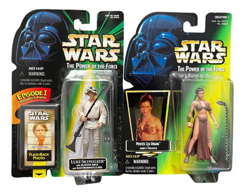 Star Wars Luke Skywalker Y Princess Leia Power Of The Force