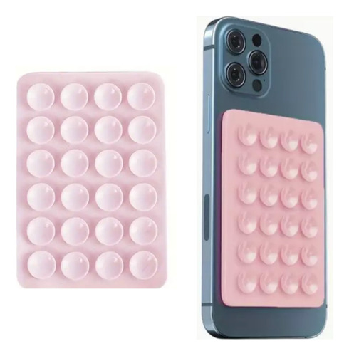 Funda Ventosa Silicona Soporte Telefono Celular Adherible 