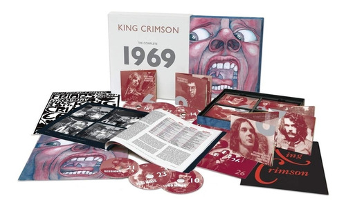 King Crimson The Complete 1969 Recordings 20cd+4blu-ray+dvd+