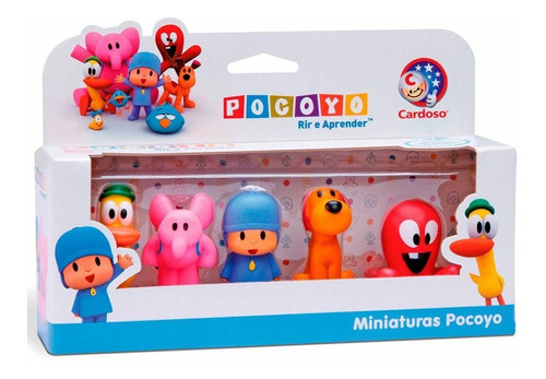 Imagem 1 de 3 de Turma Do Pocoyo Dedoche Miniatura Cardoso Toys Infantil