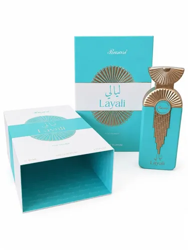 Perfume Árabe Layali For Women Rasasi Eau de Parfum 80ml