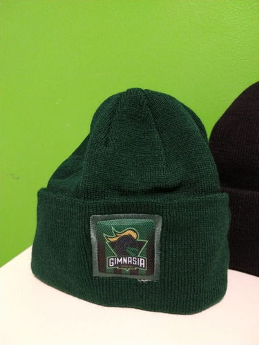 Imagen 2 de 2 de Gorro Tejido De Invierno Verde/gris