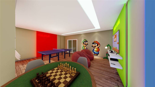 Imagem 18 de 22 de Apartamento, 1 Dorms Com 55.59 M² - Caiçara - Praia Grande - Ref.: Cg103 - Cg103